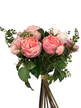 Load image into Gallery viewer, Bouquet di Rose Peonia Real Touch. Spedizione Gratuita