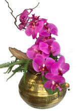 Cargar imagen en el visor de la galería, Orchidee Artificiale Real Touch. Vaso (27x17cm H). Spedizione Gratuita