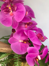 Carica l&#39;immagine nel visualizzatore di Gallery, Orchidee Artificiale Real Touch. Vaso (27x17cm H). Spedizione Gratuita