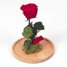 Load image into Gallery viewer, Rose stabilizzate realizzato con effetto acqua.  Déco Fleurs - Composizioni di fiori artificiali Fiori Finti Roma Fiori artificiali Roma