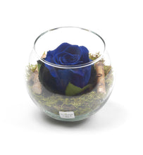 Carica l&#39;immagine nel visualizzatore di Gallery, Rose stabilizzate realizzato con effetto acqua.  Déco Fleurs - Composizioni di fiori artificiali Fiori Finti Roma Fiori artificiali Roma