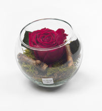 Cargar imagen en el visor de la galería, Rose stabilizzate realizzato con effetto acqua.  Déco Fleurs - Composizioni di fiori artificiali Fiori Finti Roma Fiori artificiali Roma