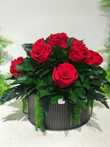 Bouquet con Rose Stabilizzate